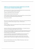 CRIM 251&colon; Community Policing &lpar;Chapter 3 AND 4&rpar; Exam with 100&percnt; Correct Answers &vert; Verified &vert;Latest 2025&vert;2026
