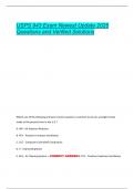 USPS 943 Exam Newest Update 2025  Questions and Verified Solutions 
