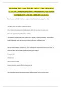 AWMA PRACTICE EXAM  &vert;2025-2026  LATEST UPDATED&vert; 160 REAL EXAM AND COMPLETE QUESTIONS AND ANSWERS &vert; 100&percnt; RATED CORRECT &vert; 100&percnt; VERFIED &vert; ALREADY GRADED A&plus;