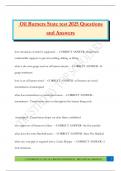 Oil Burners State test 2025 Questions and Answers