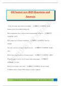 Oil burner test 2025 Questions and Answers