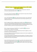 FRM Book 3 Chapter 16 Questions with Complete Solutions 100&percnt; Verified&vert;  Latest Update Graded A&plus; 