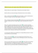 FRM Book 3 Questions with Complete Solutions 100&percnt; Verified&vert; Latest Update Graded A&plus; 