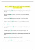 PACKAGE-&colon;&colon;FRM EXAMS WITH CORRECT ANSWERS 