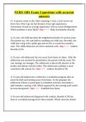 NURS 3381 Exam 3 questions with accurate answers&period;