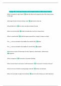 PACKAGE-&colon;&colon;Geology 100 Exams with Correct Answers 