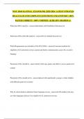 WGU D169 OA FINAL  EXAM BANK &vert;2025-2026  LATEST UPDATED&vert; REAL EXAM AND COMPLETE QUESTIONS AND ANSWERS &vert; 100&percnt; RATED CORRECT &vert; 100&percnt; VERFIED &vert; ALREADY GRADED A&plus;