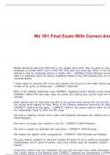 Ntr 301 Final Exam With Correct Answers