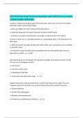 NUR 2520 Med Surg Final Exam Questions with 100&percnt; Correct Answers &vert; Latest Update 2025&sol;2026