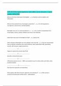 NUR 2520 Meningitis Questions with 100&percnt; Correct Answers &vert; Latest Update 2025&sol;2026