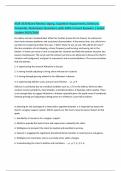 NUR 2520 Nclex Review&colon; Aging&comma; Cognitive impairments&comma; Delirium&comma; Dementia&comma; Alzheimers Questions with 100&percnt; Correct Answers &vert; Latest Update 2025&sol;2026