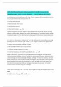 NUR 2520 Nclex Review&colon; Rheumatoid Arthritis & Osteoarthritis Questions with 100&percnt; Correct Answers &vert; Latest Update 2025&sol;2026