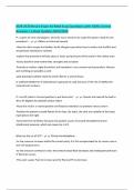 NUR 2520 Neuro Exam &num;1-Med Surg Questions with 100&percnt; Correct Answers &vert; Latest Update 2025&sol;2026
