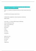 NUR 2520 Osteoporosis &ndash; Treatment Questions with 100&percnt; Correct Answers &vert; Latest Update 2025&sol;2026