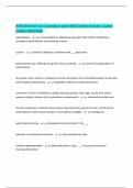 NUR 2520 test 3 pt 1 Questions with 100&percnt; Correct Answers &vert; Latest Update 2025&sol;2026