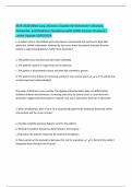 NUR 2520 &lpar;Med surg 2&rpar; Lewis Chapter 60 Alzheimer's Disease&comma; Dementia&comma; and Delirium Questions with 100&percnt; Correct Answers &vert; Latest Update 2025&sol;2026