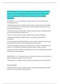 NUR 2520 &lpar;Med surg 2&rpar; Lewis&colon; Medical-Surgical Nursing&comma; 8th Edition Chapter 64&colon; Nursing Management&colon; Musculoskeletal Problems Key Points Questions with 100&percnt; Correct Answers &vert; Latest Update 2025&sol;2026