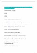 NUR 2520 &lpar;Med surg 2&rpar; Neuro Questions with 100&percnt; Correct Answers &vert; Latest Update 2025&sol;2026