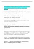 BUNDLE FOR Nursing Skills Exams &ndash; ALL Questions with 100&percnt; Correct Answers &vert; Complete&excl;&excl;&excl;&excl;