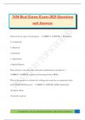 NM Real Estate Exam 2025 Questions and Answers