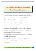New Mexico Real Estate Bundled Exams 2025-2026 &vert;Questions and Answers &vert;100&percnt; Pass 
