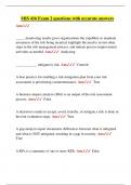 MIS 416 Exam 2 questions with accurate answer1