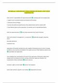HCM 388 Exam 1&vert; QUESTIONS WITH VERIFIED ANSWERS 100&percnt; SOLVED&vert; LATEST UPDATE  GUARANTEED PASS 