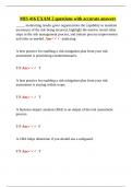 MIS 416 EXAM 2 questions with accurate answers&period;