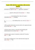 Exam 1 MIS 416 Part 2 questions with accurate answers&period;