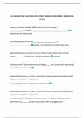 HFA INDIANA STATE&vert; QUESTIONS WITH CORRECT ANSWERS 100&percnt; VERIFIED&vert; GUARANTEED  SUCCESS