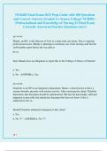 NUR402 Final Exam 2025 Prep Guide with 100 Questions  and Correct Answers Graded A&plus; Seneca College&sol; NUR402 -  Professionhood and Knowledge of Nursing II Final Exam  Correctly Answered Practice Questions &lpar;new&excl;&rpar; 