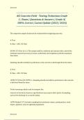 ACI Concrete Field - Testing Technician Grade 1 &vert; Exam &vert; Questions & Answers &vert; Grade A&vert; 100&percnt; Correct &vert; Latest Update &lpar;2025&sol; 2026&rpar;