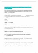 RAD1125 Exam 2 &ndash; Questions with 100&percnt; Correct Answers &vert; Latest Update 2025&sol;2026