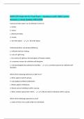 RAD1125 Study Set for Final Exam &ndash; Questions with 100&percnt; Correct Answers &vert; Latest Update 2025&sol;2026