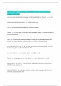 SLHS 115 Exam 3 &ndash; Questions with 100&percnt; Correct Answers &vert; Latest Update 2025&sol;2026