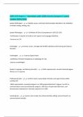 BUNDLE FOR  SLHS 115  Exams &ndash; ALL Questions with 100&percnt; Correct Answers &vert; Complete&excl;&excl;&excl;&excl;