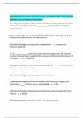 Straighterline Nutrition 101 Final Exam &ndash; Questions with 100&percnt; Correct Answers &vert; Latest Update 2025&sol;2026
