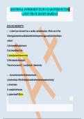  HESI Exit Exam V1 &ndash; Questions & Answers &vert; Graded A&plus; &vert; Latest Update 2024&sol;2025 &vert; Nursing Exam Prep Material