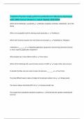 TruGreen Practice study guide for pesticide test Oklahoma Questions with 100&percnt; Correct Answers &vert; Latest Update 2025&sol;2026