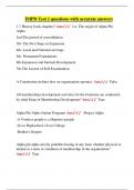 IMPD Test 1 questions with accurate answers
