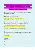 NU 180 Final Exam Nursing and Healthcare II Review  2025 Latest 350 Questions and Correct Verified  Answers Graded A &plus;&vert; Galen NU 180 Final Exam 2025 2026 Latest Review Test Bank &lpar;New&excl;&rpar; 