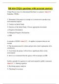 NR 416 &ndash; California Environmental Quality Act &lpar;CEQA&rpar; &vert; Complete Exam Guide with Accurate Answers &vert; Exam preparation material