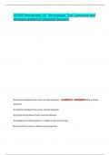 AVIXA Recognized AV Technologist Test Questions and  Answers graded A&plus;&vert;Assured Success 