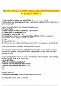 BCH 5413 EXAM 1 QUESTIONS AND ANSWERS GRADED  A&plus; LATEST UPDATE&period;