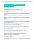 WGU D427 Practice Questions and Answers correct