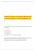 Chapter 15&colon; Pregnancy&semi; O'Meara&colon; Maternity&comma; Newborn&comma; and Women's Health&semi; PREPU Level 5