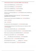 HAWAII MASSAGE MOCK EXAM WITH CORRECT SOLUTIONS 2023&period;