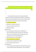  NUR 3125 &ndash; HESI RN CAT Exam V1 & V2 &lpar;2025&sol;2026&rpar; &ndash; 100&percnt; Verified Questions & Answers&comma; A&plus; Graded Content
