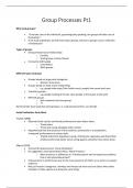 PSGY 1007 Group Processes Pt 1 Review 