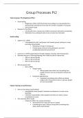 PSGY 1007 Group Processes Pt 2 Review 